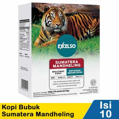 Excelso Kopi Bubuk Sumatera Mandheling 10g